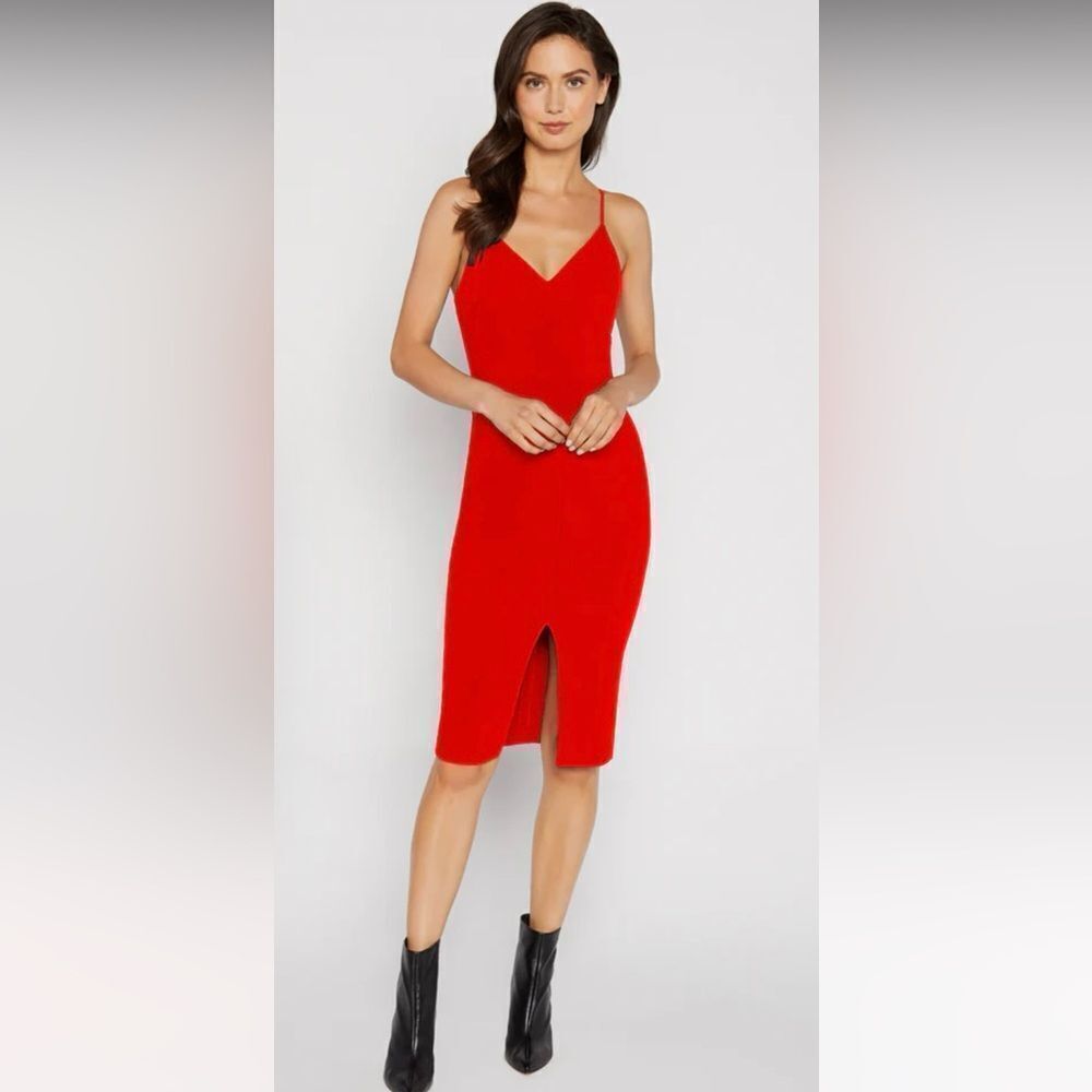 Likely Brooklyn Dress in Scarlet Red 2